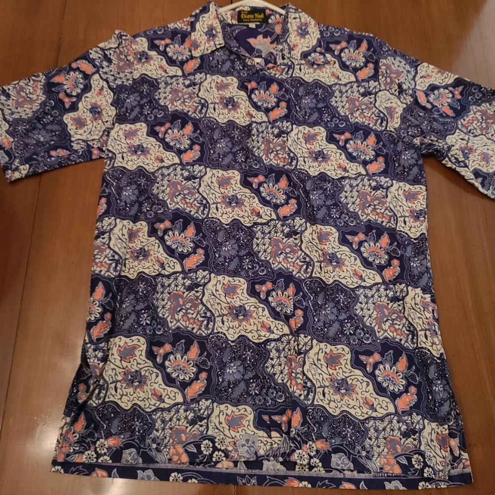 Batik Diana Hadi Solo-Indonesia Short Sleeve